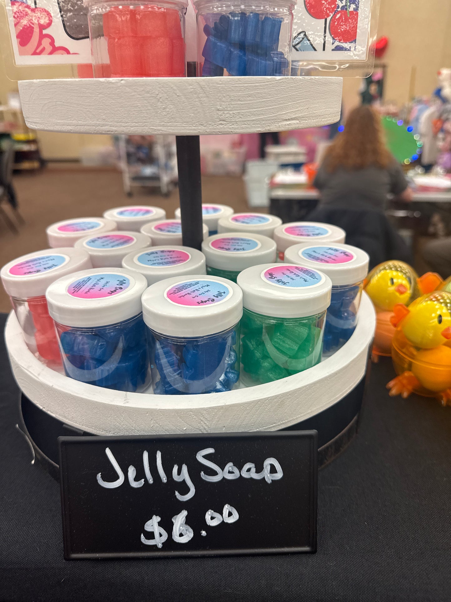 Jelly soaps