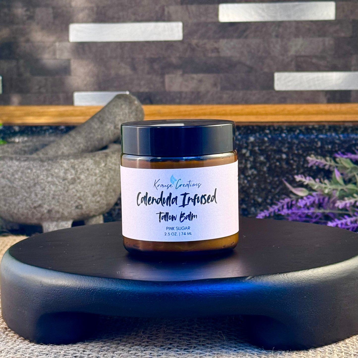 Calendula Tallow Balm- Pink Sugar