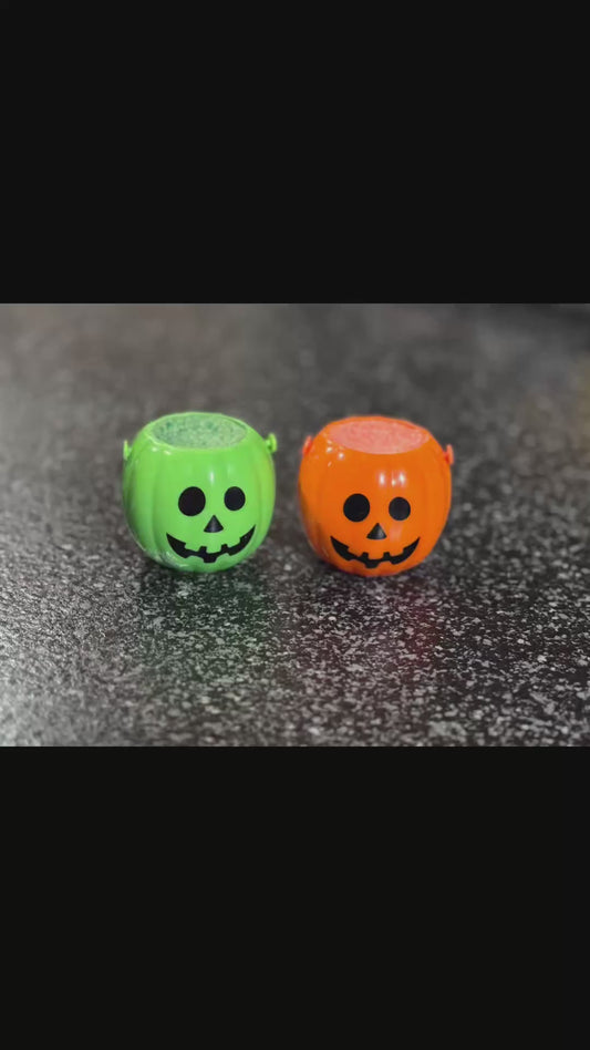 Pumpkin Bath Bomb Buckets